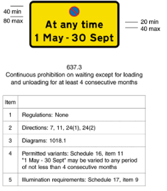 Parked in a restricted street during prescribed hours.